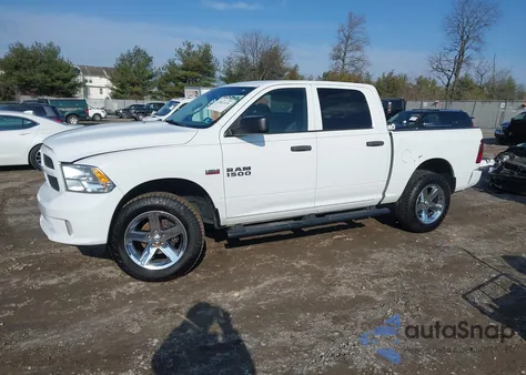 2016 Ram 1500 Express z USA, uszkodzony, nr VIN 1C6RR7KT7GS125774